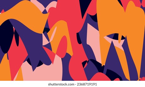 abstract colorful background, 60s, 70s, 90s and 80s style liquid groovy background