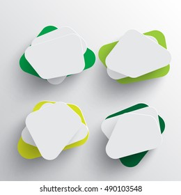 Abstract colorful background for advertising, vector illustration