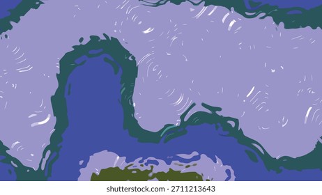 Abstractas animación de fondo colorido con un gradiente y puntos blancos, bucle sin costuras., Abstractos de agua líquida B, Imagen Libre de regalías Stock.