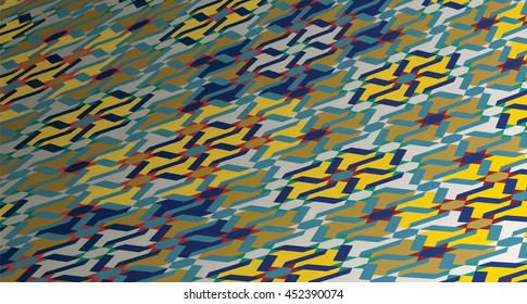 Abstract colorful Background based on traditional Morocco ornament.