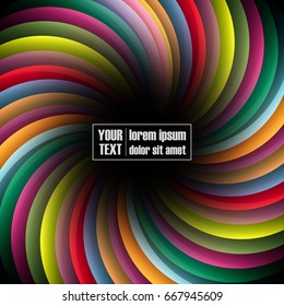 abstract colorful background with blank space