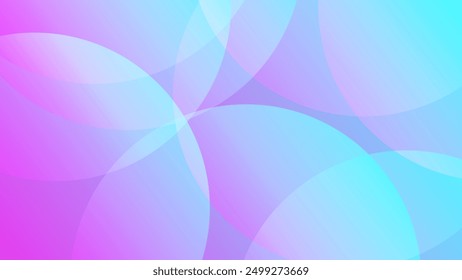 Abstract colorful background. Blue and purple gradient, circle shape. Modern background for banner, cover, flayer, wallpaper