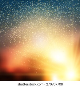 Abstract colorful background with blurred effect. EPS10 vector illustration