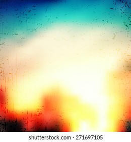 Abstract colorful background with blurred effect. EPS10 vector illustration
