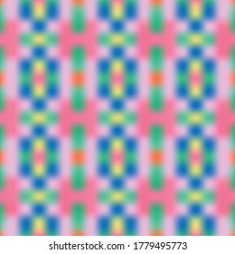 Abstract colorful background, abstract blurred pattern, geometric print