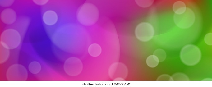 Abstrakter bunter Hintergrund mit Bokeh-Effekten