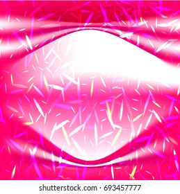 Abstract colorful background in bright neon colors. Brightly illuminated texture. Vector illustration for disco party banner, poster, cards, flyer, web. Creative design.