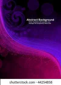 Abstract colorful background with bright sparks. RGB colors.