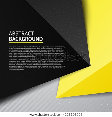 Abstract colorful background with bright triangle geometric shapes; cover, flyer, banner graphic design template; 