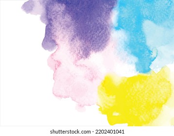 abstract colorful background brush vector