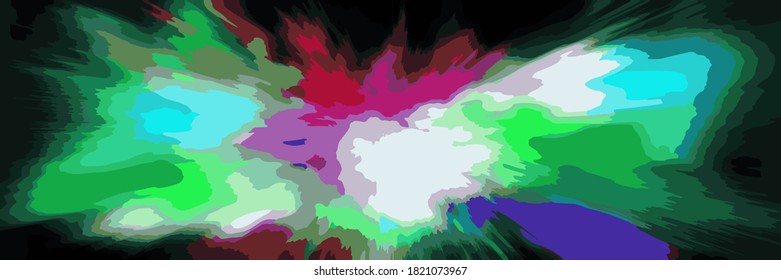 abstract colorful background with bubbles