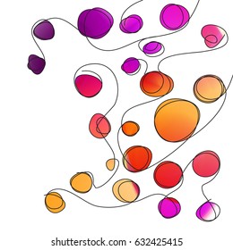 Abstract colorful background for business artworks. vector.