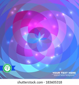 Abstract Colorful Background for Business. Vector