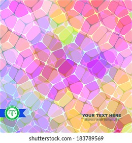 Abstract Colorful Background for Business. Vector