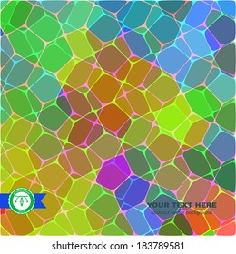 Abstract Colorful Background for Business. Vector