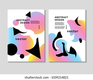 The abstract colorful background. It can be used for posters, card, flyers, brochures, magazines and any kind of cover. EPS 10. Vector