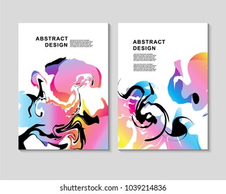 The abstract colorful background. It can be used for posters, card, flyers, brochures, magazines and any kind of cover. EPS 10. Vector