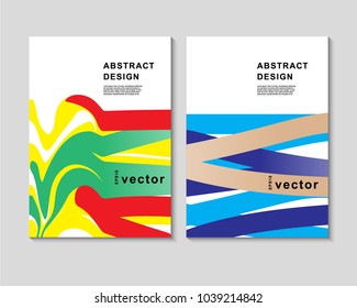 The abstract colorful background. It can be used for posters, card, flyers, brochures, magazines and any kind of cover. EPS 10. Vector