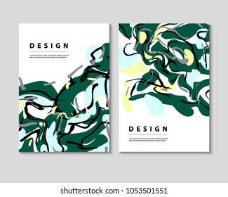 The abstract colorful background. It can be used for posters, card, flyers, brochures, magazines and any kind of cover. EPS 10. Vector