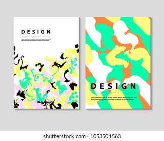 The abstract colorful background. It can be used for posters, card, flyers, brochures, magazines and any kind of cover. EPS 10. Vector