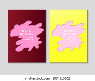 The abstract colorful background. It can be used for posters, card, flyers, brochures, magazines and any kind of cover. EPS 10. Vector