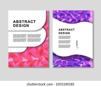 The abstract colorful background. It can be used for posters, card, flyers, brochures, magazines and any kind of cover. EPS 10. Vector