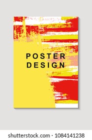 The abstract colorful background. It can be used for posters, card, flyers, brochures, magazines and any kind of cover. EPS 10