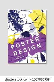 The abstract colorful background. It can be used for posters, card, flyers, brochures, magazines and any kind of cover. EPS 10