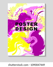 The abstract colorful background. It can be used for posters, card, flyers, brochures, magazines and any kind of cover. EPS 10