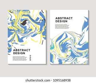 The abstract colorful background. It can be used for posters, card, flyers, brochures, magazines and any kind of cover. EPS 10