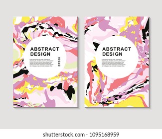 The abstract colorful background. It can be used for posters, card, flyers, brochures, magazines and any kind of cover. EPS 10