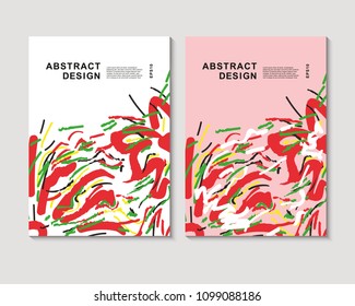 The abstract colorful background. It can be used for posters, card, flyers, brochures, magazines and any kind of cover. EPS 10. Vector