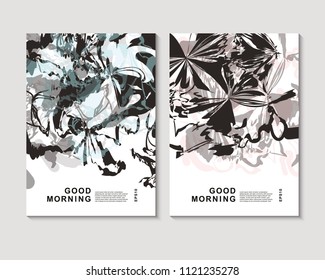 The abstract colorful background. It can be used for posters, card, flyers, brochures, magazines and any kind of cover. EPS 10. Vector
