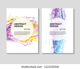 The abstract colorful background. It can be used for posters, cards, flyers, brochures, magazines and any kind of cover. EPS 10. Vector