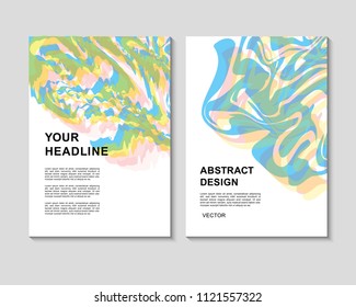 The abstract colorful background. It can be used for posters, cards, flyers, brochures, magazines and any kind of cover. EPS 10. Vector