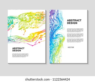 The abstract colorful background. It can be used for posters, cards, flyers, brochures, magazines and any kind of cover. EPS 10. Vector