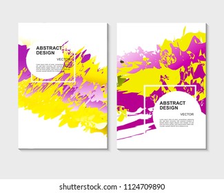 The abstract colorful background. It can be used for posters, cards, flyers, brochures, magazines and any kind of cover. EPS 10. Vector