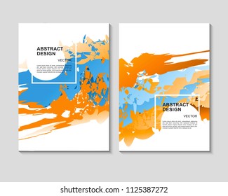 The abstract colorful background. It can be used for posters, cards, flyers, brochures, magazines and any kind of cover. EPS 10. Vector