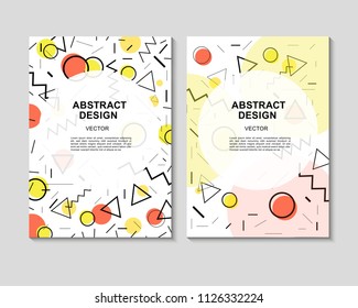 The abstract colorful background. It can be used for posters, cards, flyers, brochures, magazines and any kind of cover. EPS 10. Vector