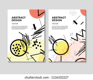 The abstract colorful background. It can be used for posters, cards, flyers, brochures, magazines and any kind of cover. EPS 10. Vector