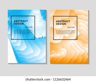 The abstract colorful background. It can be used for posters, cards, flyers, brochures, magazines and any kind of cover. EPS 10. Vector