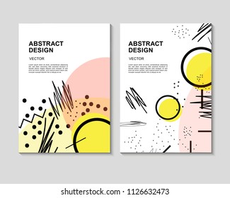 The abstract colorful background. It can be used for posters, cards, flyers, brochures, magazines and any kind of cover. EPS 10. Vector