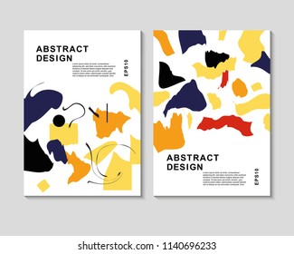 The abstract colorful background. It can be used for posters, cards, flyers, brochures, magazines and any kind of cover. EPS 10. Vector