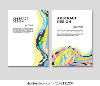 The abstract colorful background. It can be used for posters, cards, flyers, brochures, magazines and any kind of cover. EPS 10. Vector