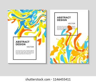 The abstract colorful background. It can be used for posters, cards, flyers, brochures, magazines and any kind of cover. EPS 10. Vector