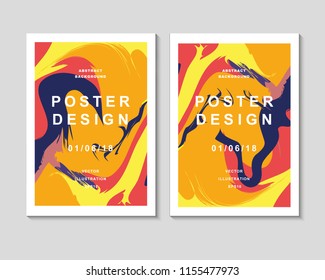 The abstract colorful background. It can be used for posters, cards, flyers, brochures, magazines and any kind of cover. EPS 10. Vector