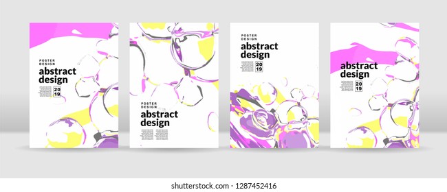 The abstract colorful background. It can be used for posters, cards, flyers, brochures, magazines and any kind of cover. EPS 10