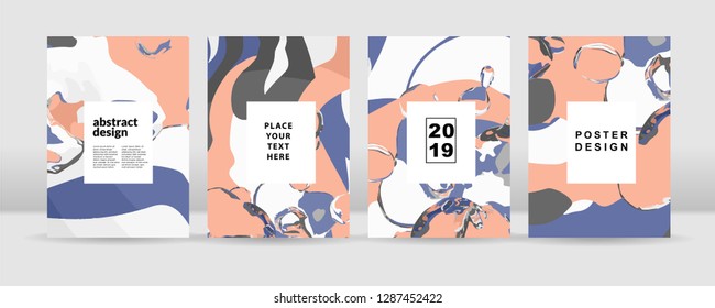 The abstract colorful background. It can be used for posters, cards, flyers, brochures, magazines and any kind of cover. EPS 10