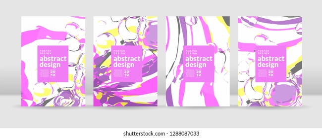 The abstract colorful background. It can be used for posters, cards, flyers, brochures, magazines and any kind of cover. EPS 10