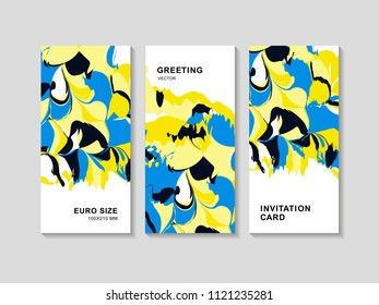 The abstract colorful background for cards. EPS 10. Vector